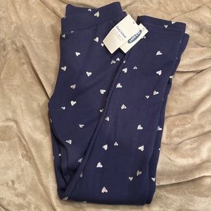 Girls fleece lined leggings